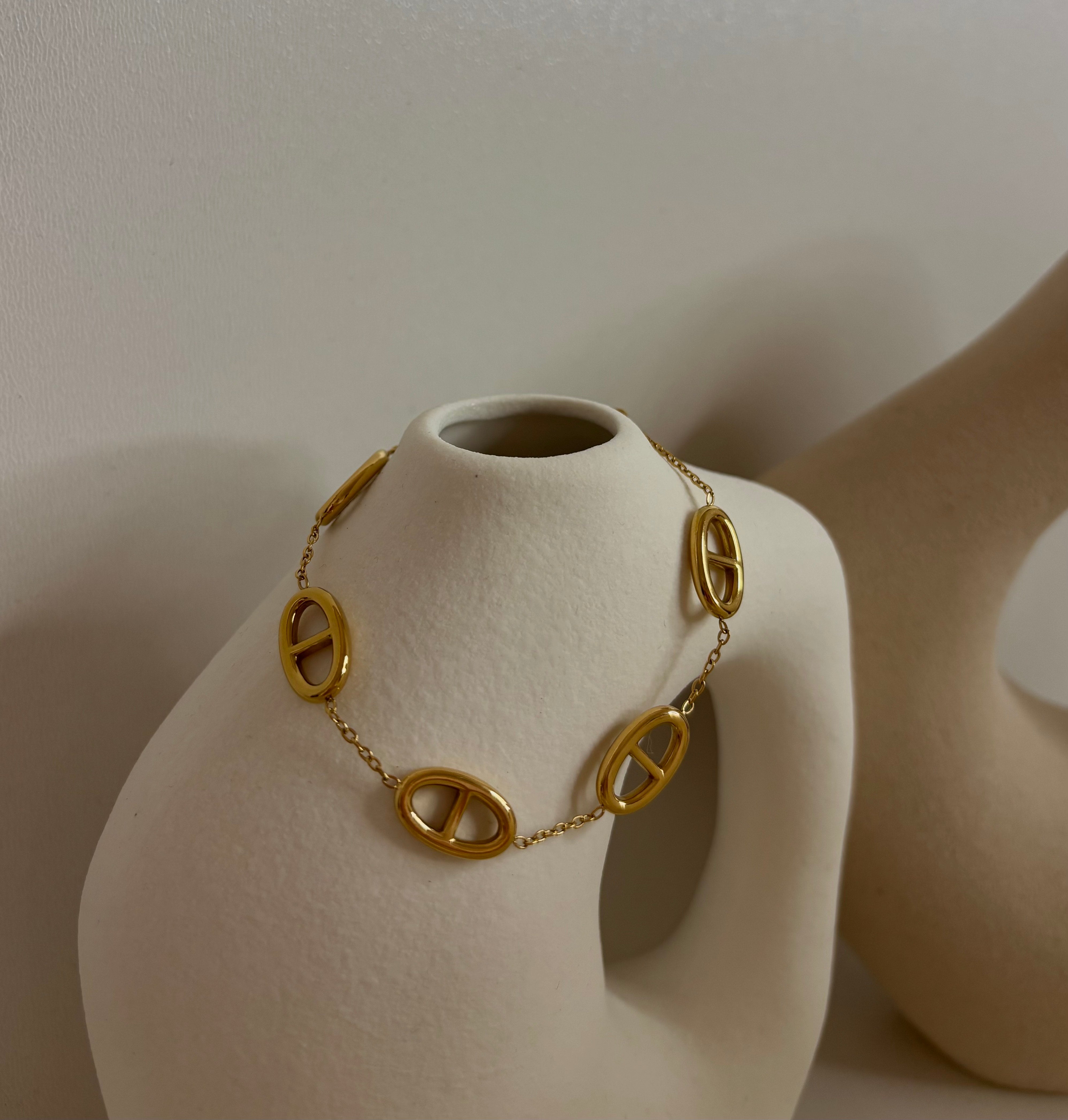 Bracelet Maréa - Maille Marine