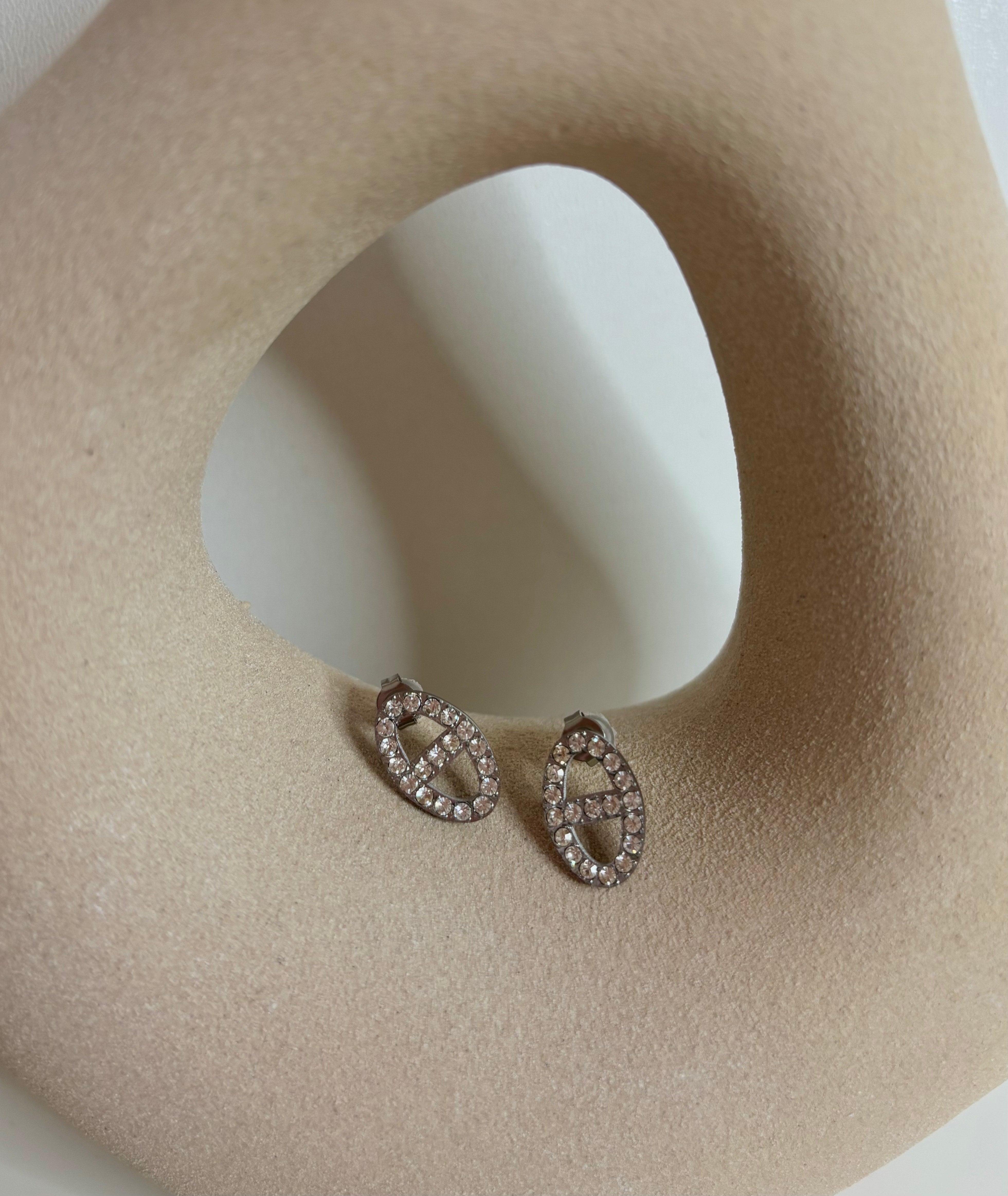 Boucles d’oreilles Marina - Maille Marine