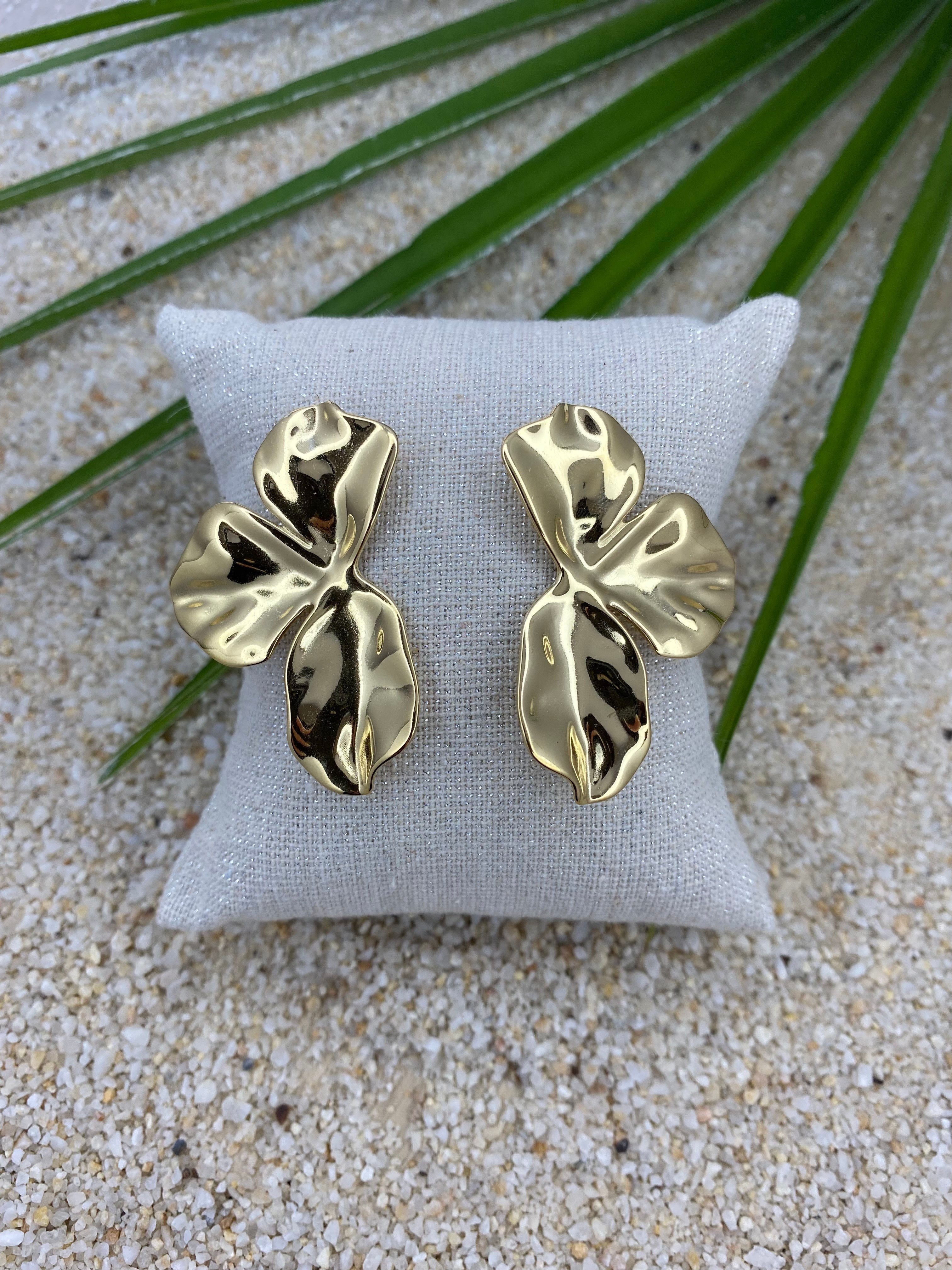 Boucles d'oreilles Floraïa